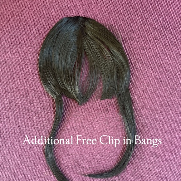 Daisy Fuentes secret hair extension + free extension, Clip in Bangs & Bun🔥🔥🔥 - Picture 14 of 15